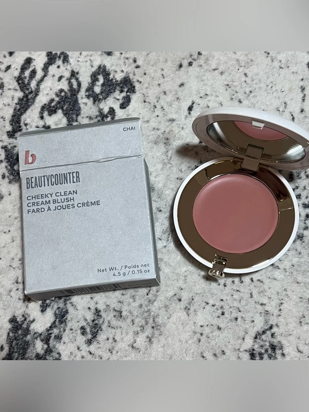 Beautycounter Cheeky Clean Cream Blush Chai Discontinued